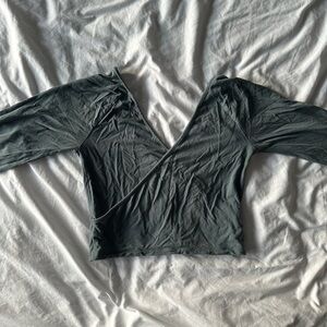 Aritzia Wilfred Cornflower Top in M